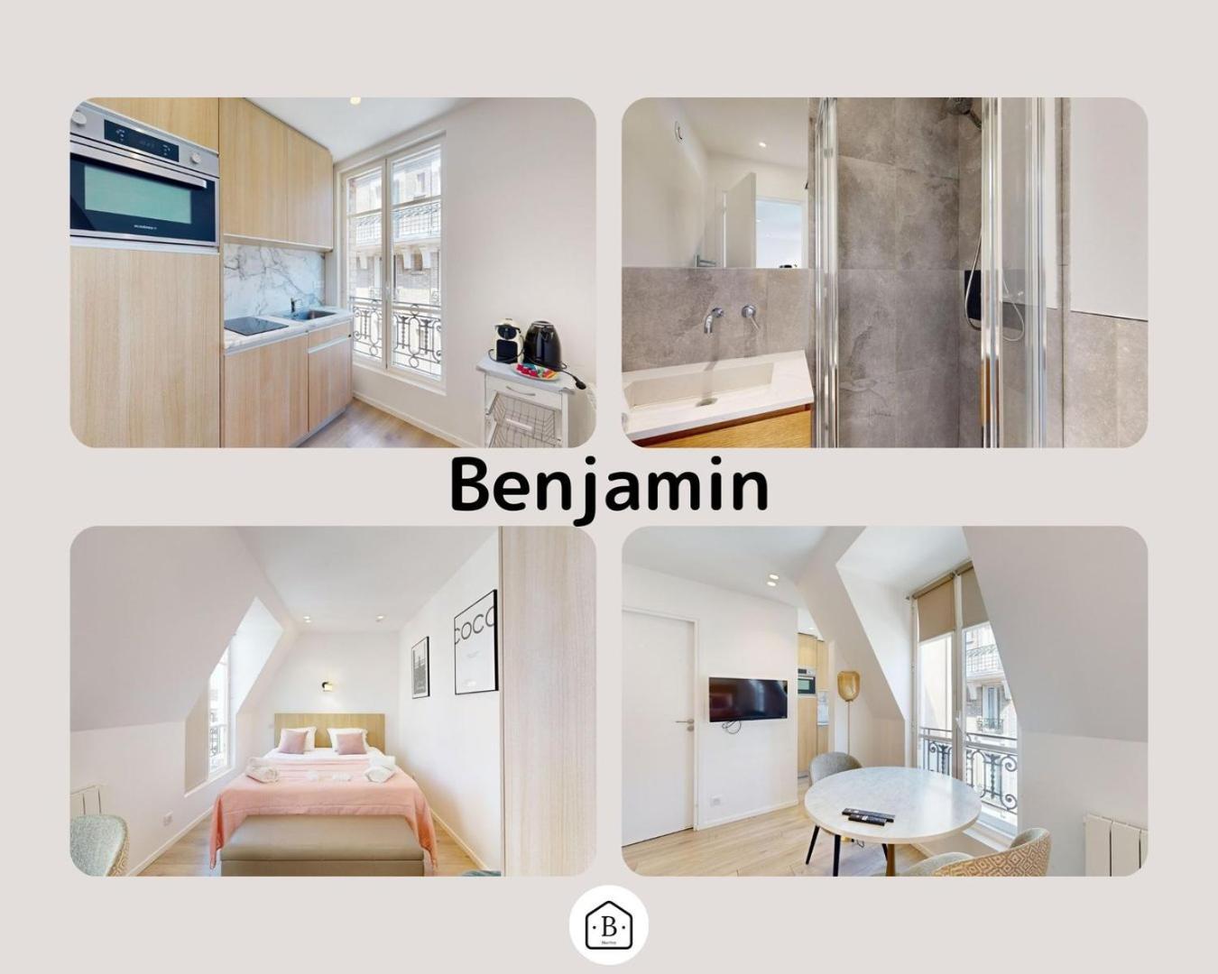162 Suite Benjamin - Superbe Appartement A パリ エクステリア 写真